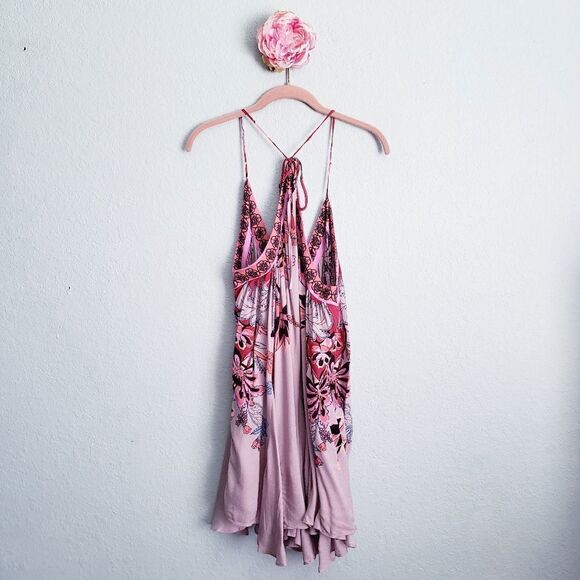Free People Magic Garden Floral Wrap Slip - Picture 8 of 9
